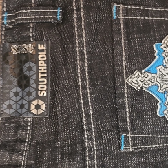 SOLD on eBay!! South Pole 8180 Denim Jeans Straight Leg Boys Size 16 - Picture 9 of 10